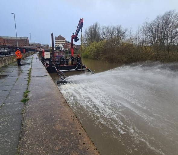 Water Injection Dredging - JD Marine and Sons LTD