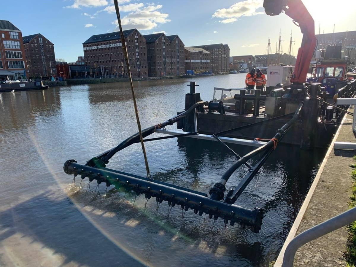 Water Injection Dredging - JD Marine and Sons LTD